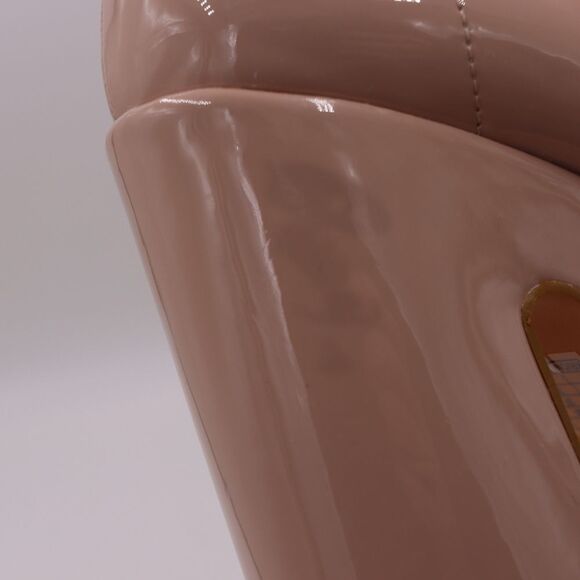 Forever 21 Cream Nude Ultra High Block Chunky Platform Maryjane 8 - Picture 4 of 11